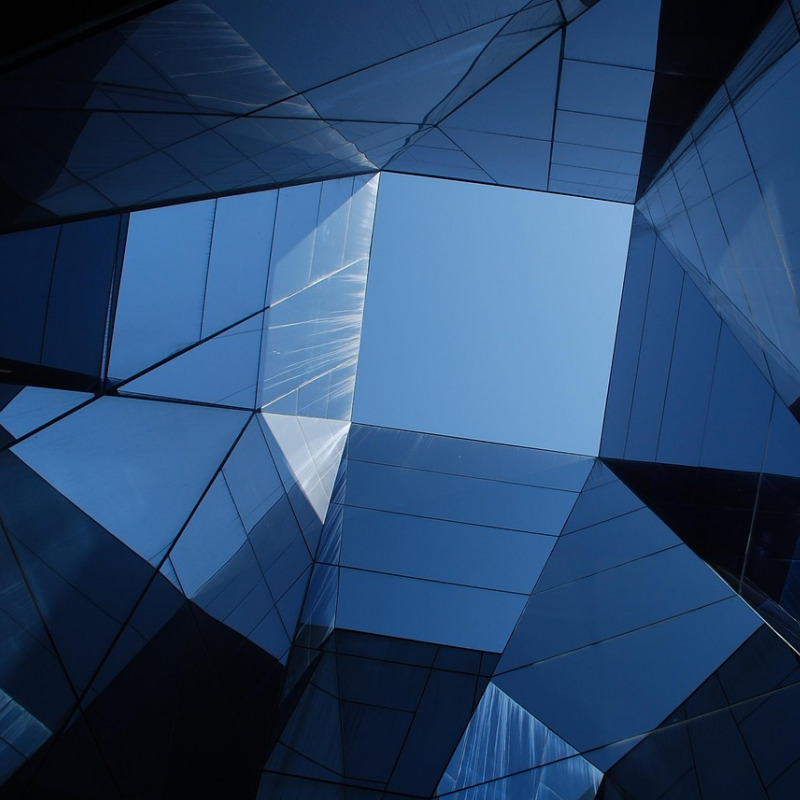 minimal subtle geometric white